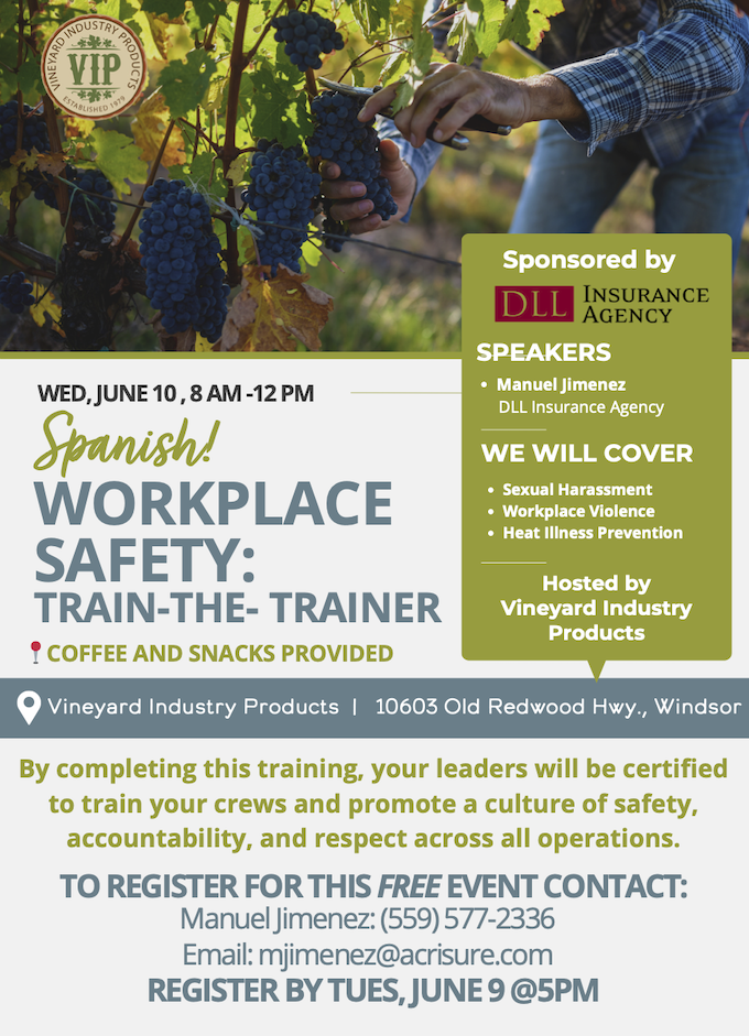 WORKPLACE SAFETY: TRAIN-THE- TRAINER